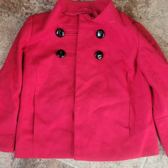 GREAT CONDITION RED XS ANN TAYLOR COAT - Picture 1 of 3